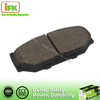 Metálico bajo sin asbesto negro Auto Pad de freno